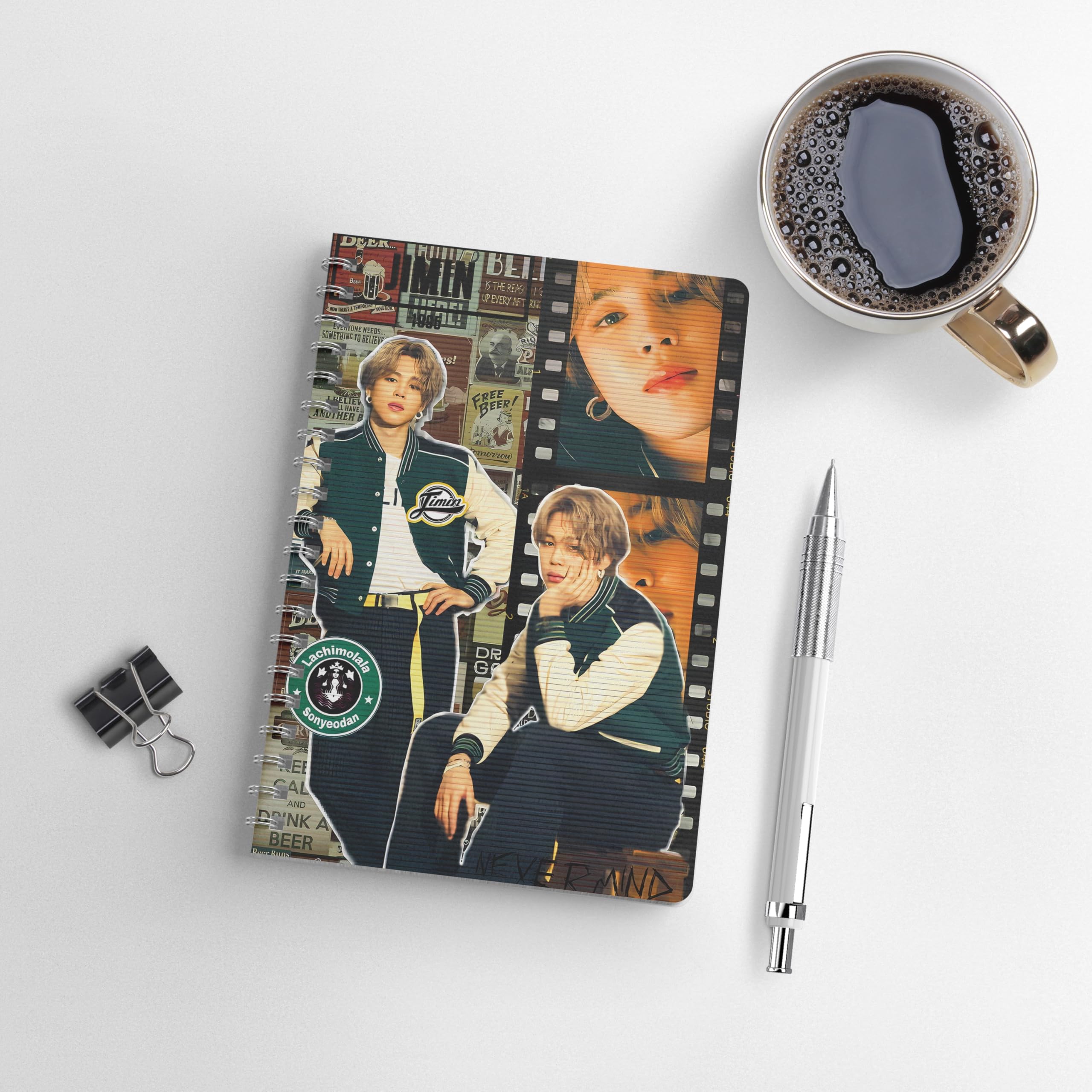 zenithink Jimin (Park Jimin) BTS Wiro Journal Notebook | 80 gsm